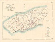 A20-A11 Wandel-Kaart der gemeente Ouddorp 2x (zie A20-B02), 1910